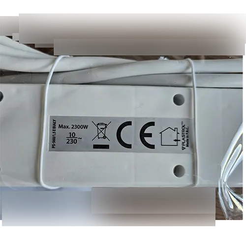 PLASTROL - Extension lead