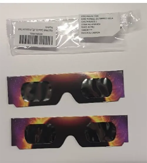 Pelispan - Solar eclipse glasses