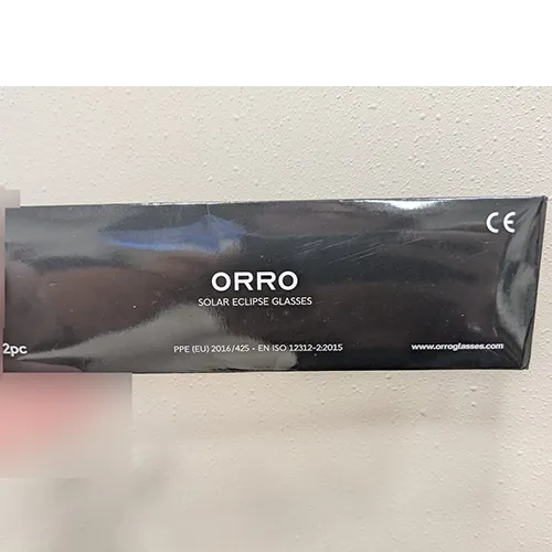 ORRO - Solar eclipse glasses