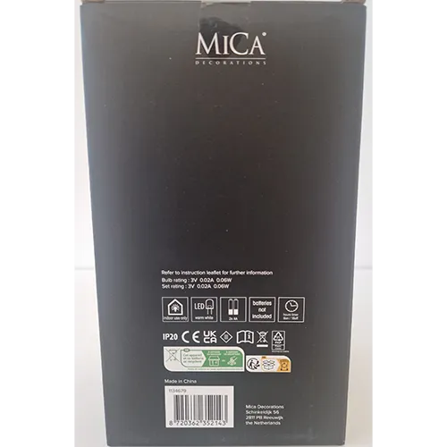 MICA - LED candle