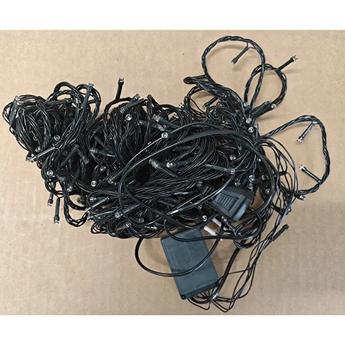 Lighting chain intended for interconnection, which contains 300 non-replaceable LED light sources. The product includes a device for changing lighting modes.