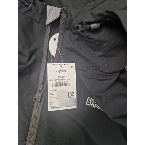 Fish&Chips, JBC - Children's rain jacket