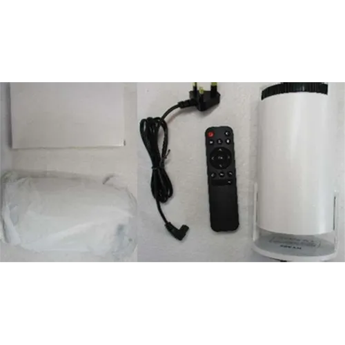 White and black LCD projector.