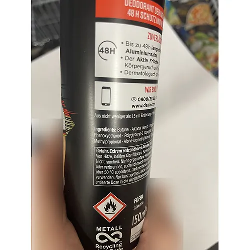 FA - Deodorant
