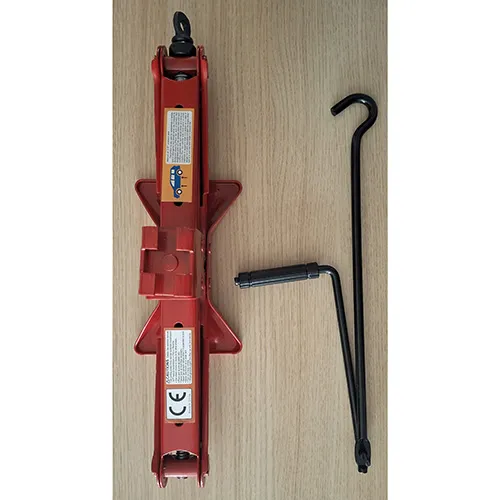 Scissor jack, maximum load 2000 kg.