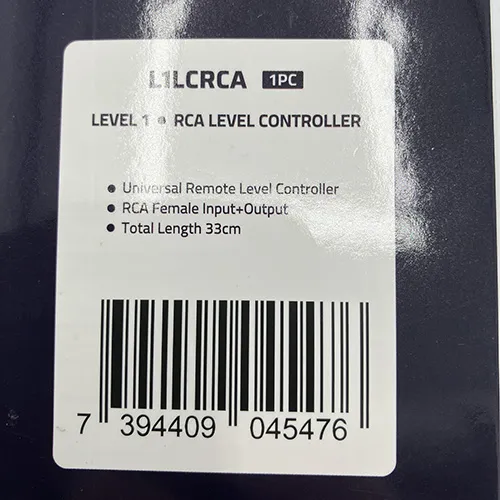 Auto-Connect - RCA level controller