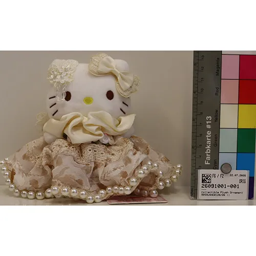 Hello Kitty - Key ring with soft toy