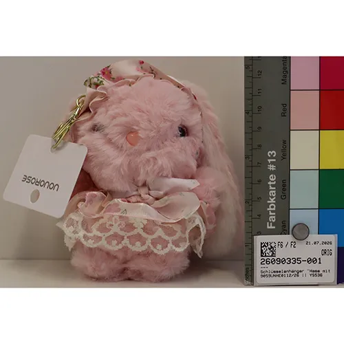 UOUOROSE - Key ring with soft toy