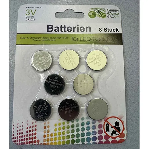 Green World Group - Button batteries