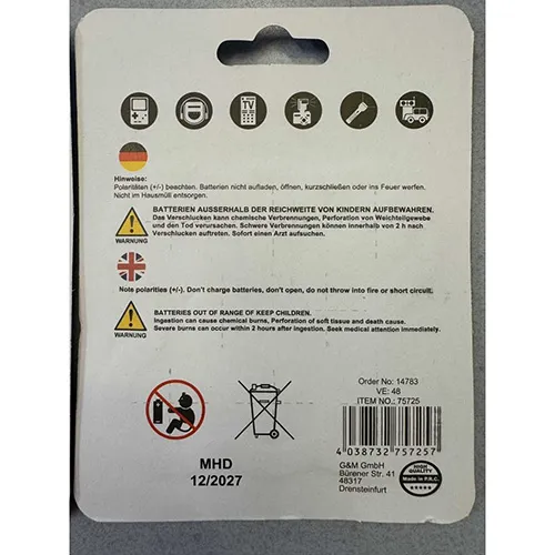 Green World Group - Button batteries