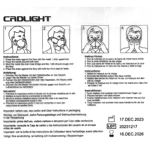 CRD Light - Particle filter mask