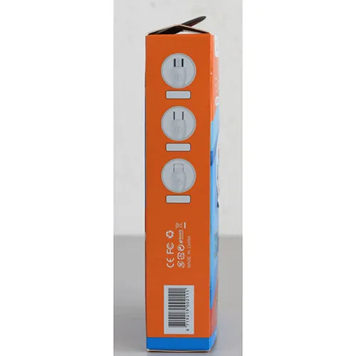 White USB charger with one USB-A and one USB-C port, supplied with a separate USB connection cable. Input: 100-240V, 50-60Hz, 0.35A. Output: 5V/3A, 9V/2A, 12V/1.5A.