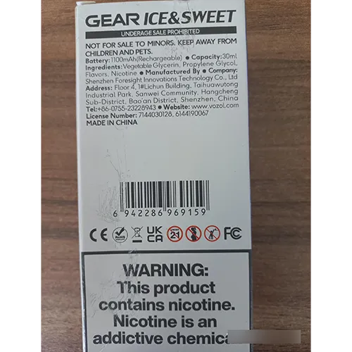 Vozol - Disposable electronic cigarette