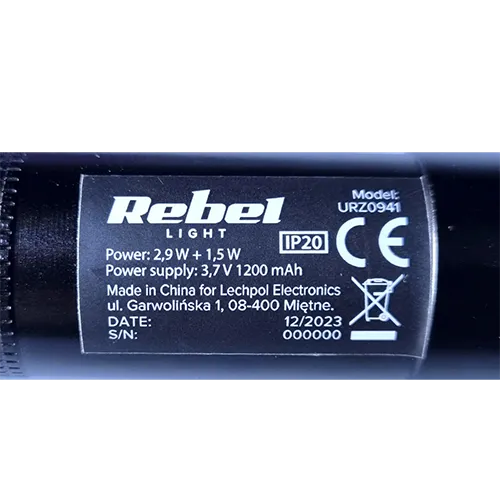 Rebel LIGHT - Flashlight