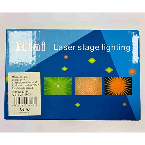 Blue laser projector.