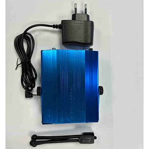 Blue laser projector.