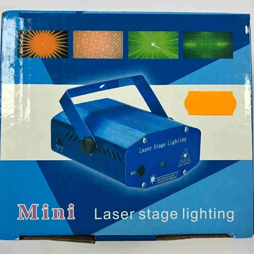 Blue laser projector.