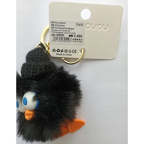 UOUOROSE - Key ring with soft toy