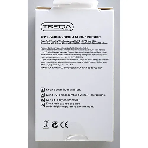 TREQA - USB charger