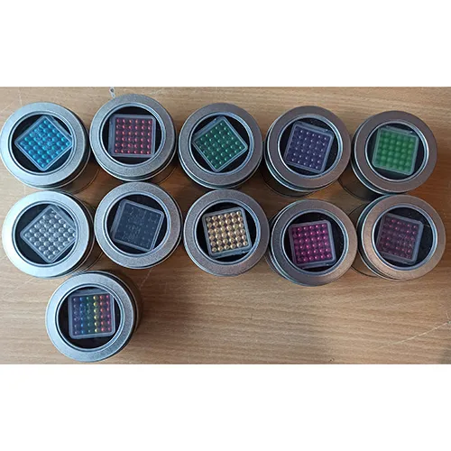 A set of 216 colorful magnetic balls with a diameter of approximately 5 mm.