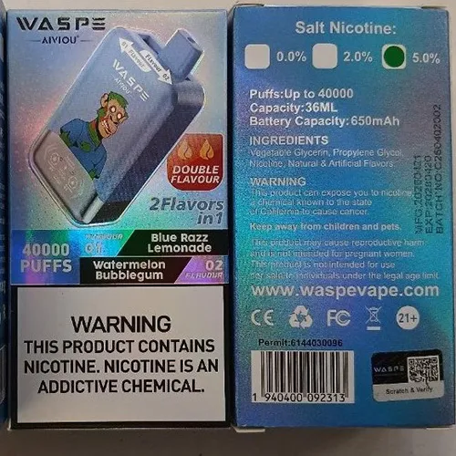 WASPE AIVIOU - Disposable electronic cigarette