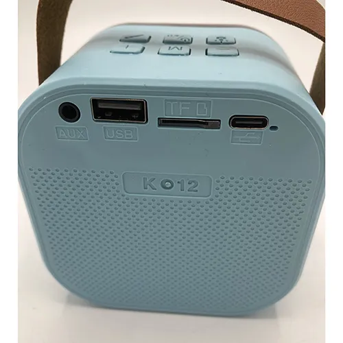 Karaoke set with two wireless microphones and an USB cable.