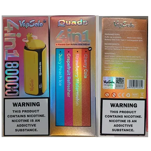 VapSolo ® - Disposable electronic cigarette