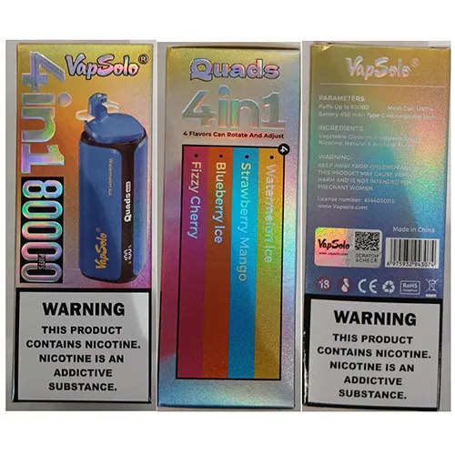VapSolo ® - Disposable electronic cigarette