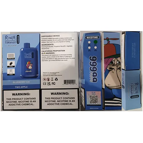 RENdM TORNADO - Disposable electronic cigarette
