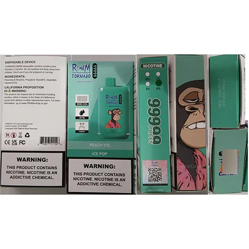 RENdM TORNADO - Disposable electronic cigarette