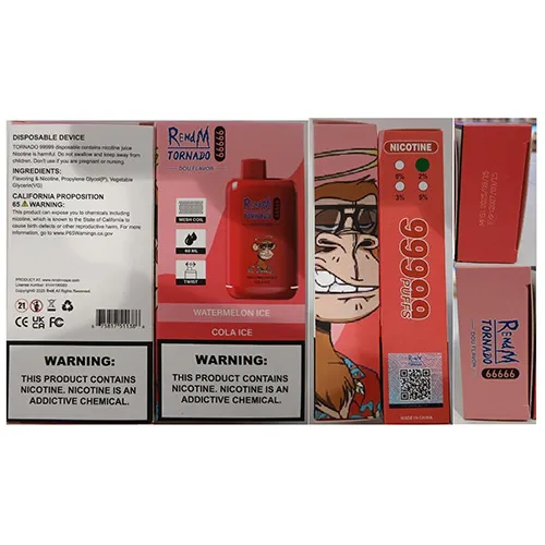RENdM TORNADO - Disposable electronic cigarette