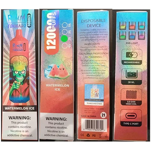 RENdM TORNADO - Disposable electronic cigarette