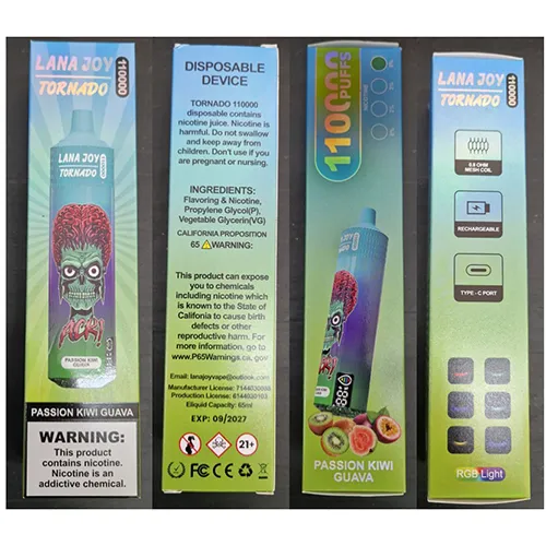 LANA JOY TORNADO - Disposable electronic cigarette