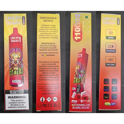 LANA JOY TORNADO - Disposable electronic cigarette