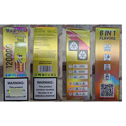 YouPuff BoCree - Disposable electronic cigarette