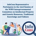 InfoCons Representative Participates in the 53rd Session of the WIPO Intergovernmental Committee on Intellectual Property and Genetic Resources, Traditional Knowledge and Folklore