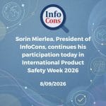 Sorin Mierlea , President of InfoCons , continues his participation today in International Product Safety Week 2026