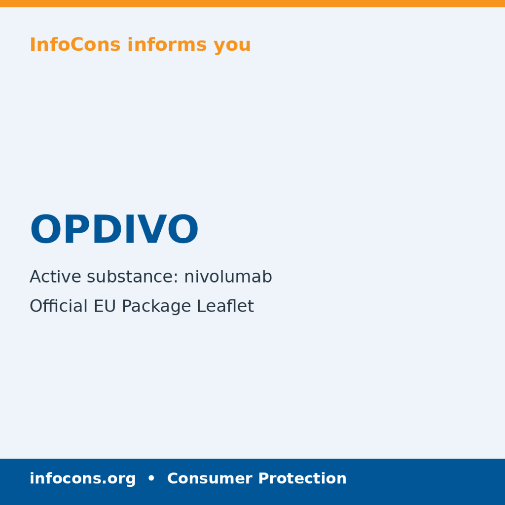 OPDIVO - Package Leaflet - InfoCons