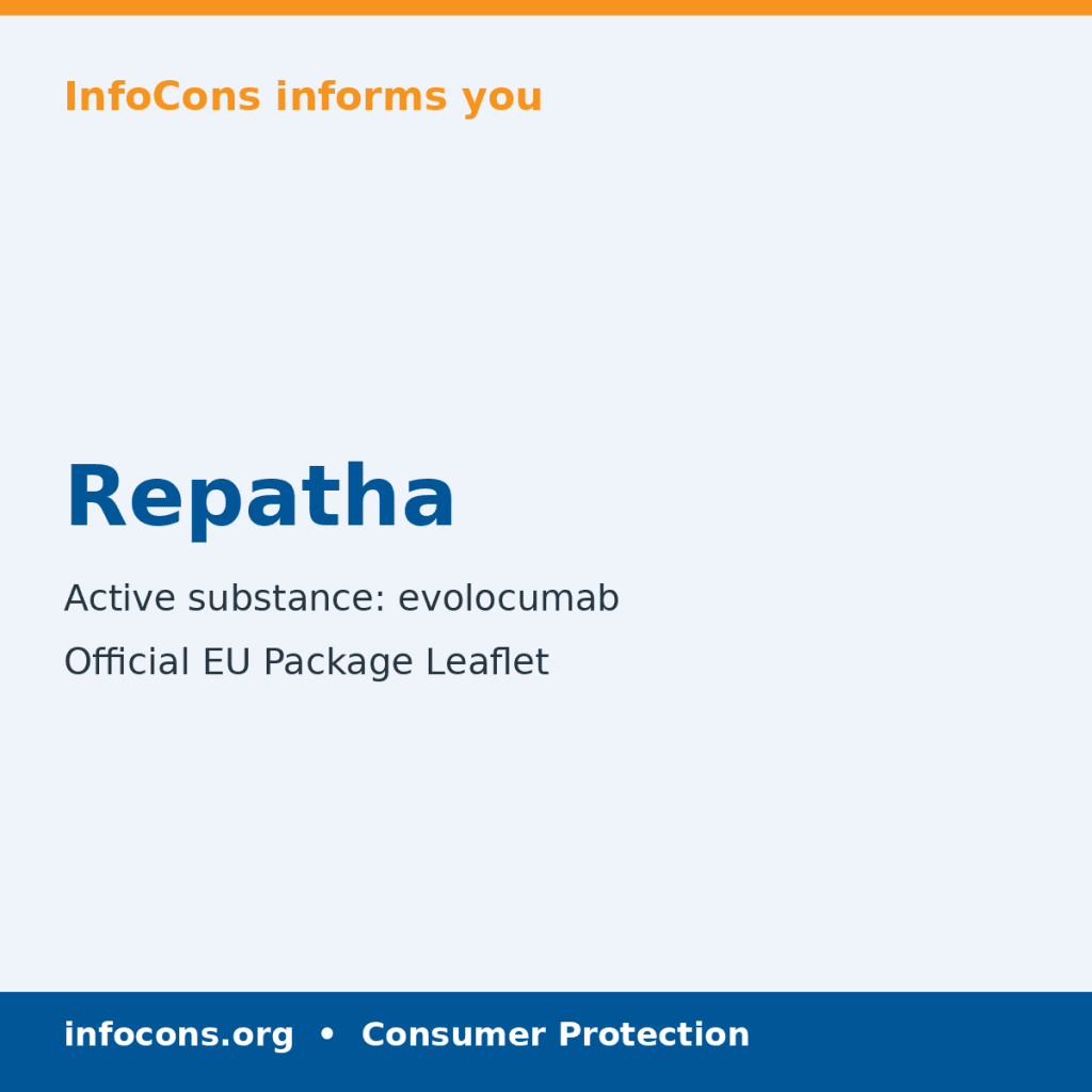 Repatha - Package Leaflet - InfoCons