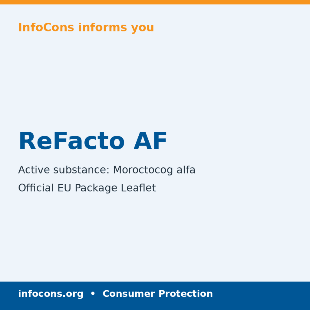 ReFacto AF - Package Leaflet - InfoCons