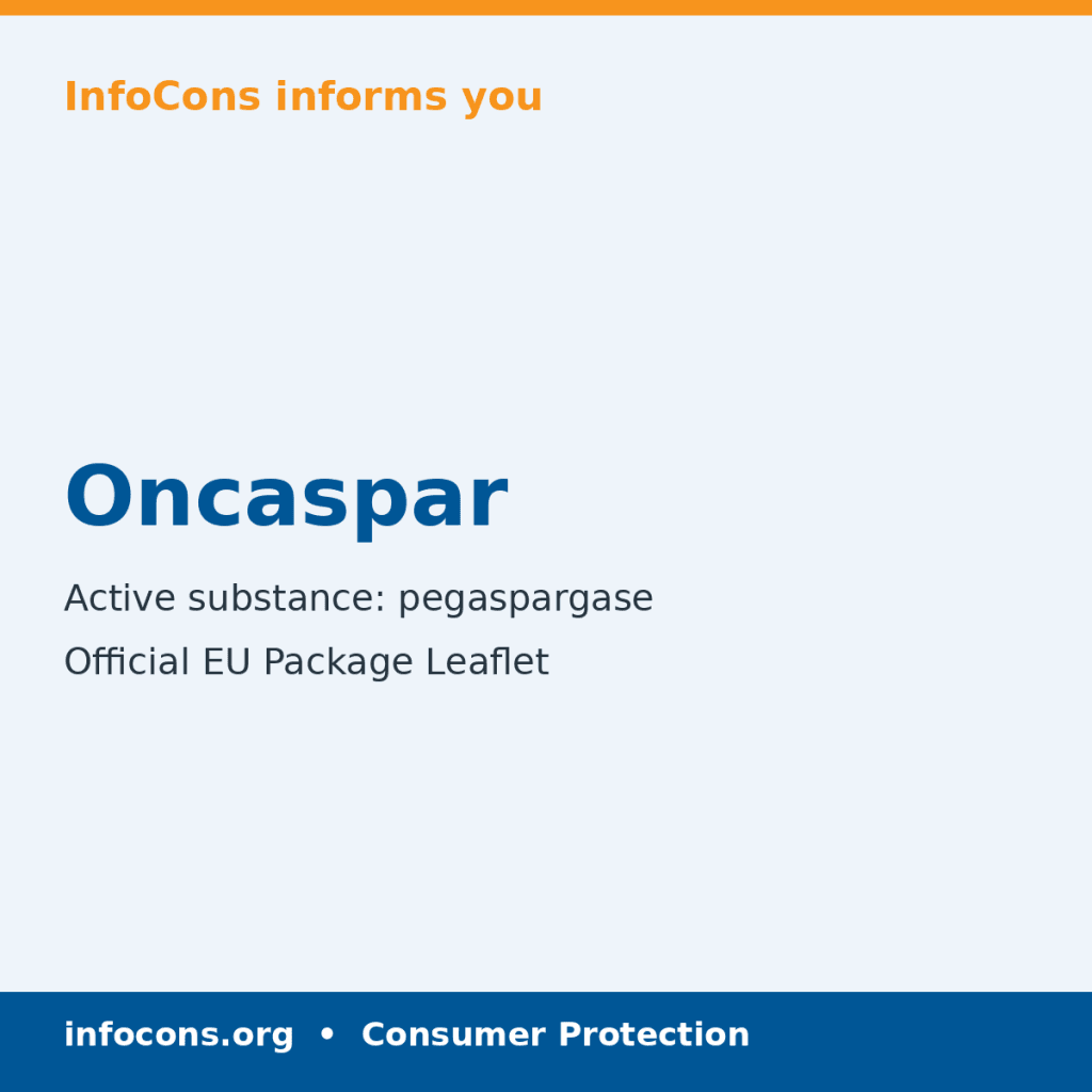 Oncaspar - Package Leaflet - InfoCons