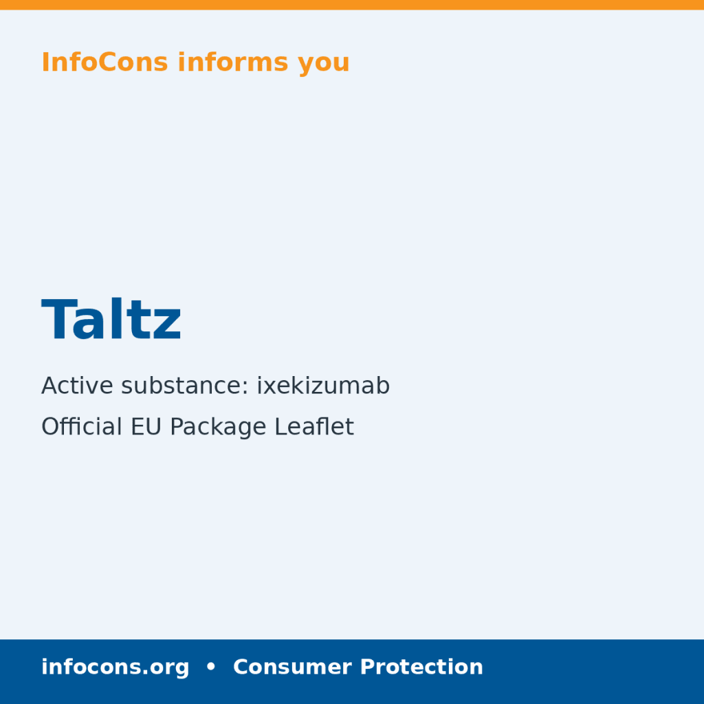 Taltz - Package Leaflet - InfoCons