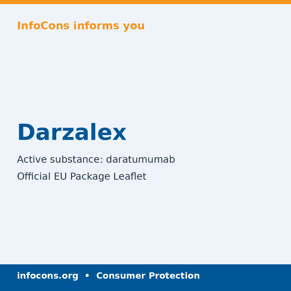 Darzalex - Package Leaflet - InfoCons