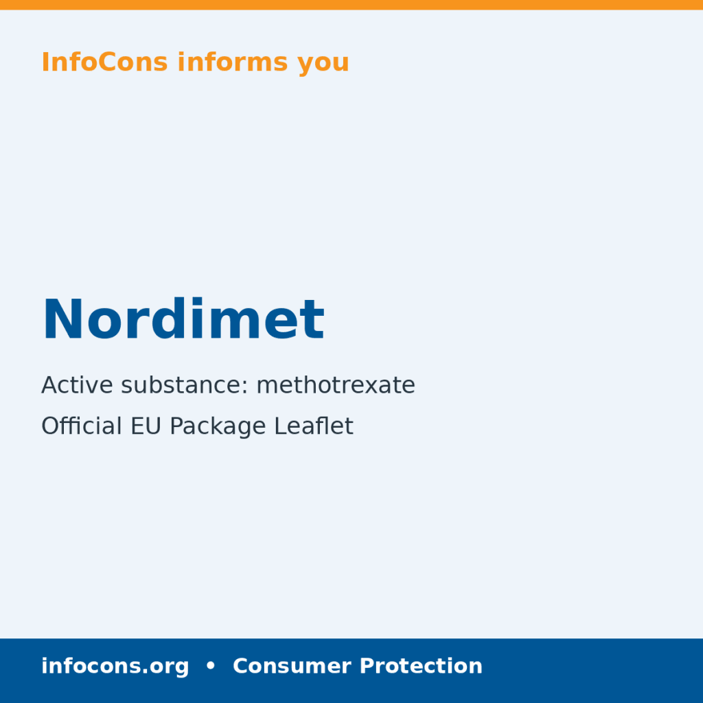 Nordimet - Package Leaflet - InfoCons