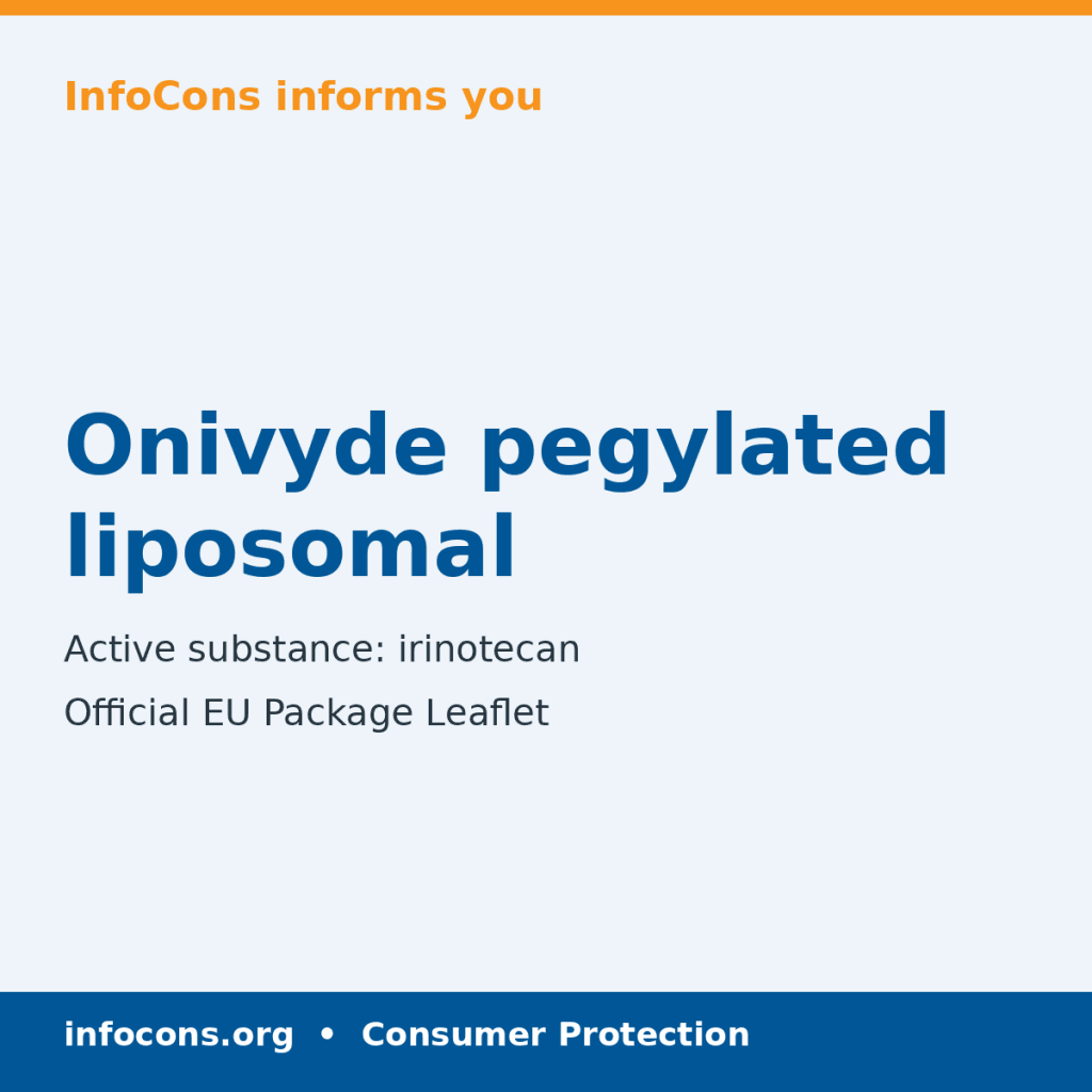 Onivyde pegylated liposomal - Package Leaflet - InfoCons