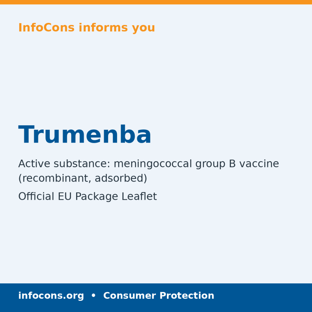 Trumenba - Package Leaflet - InfoCons