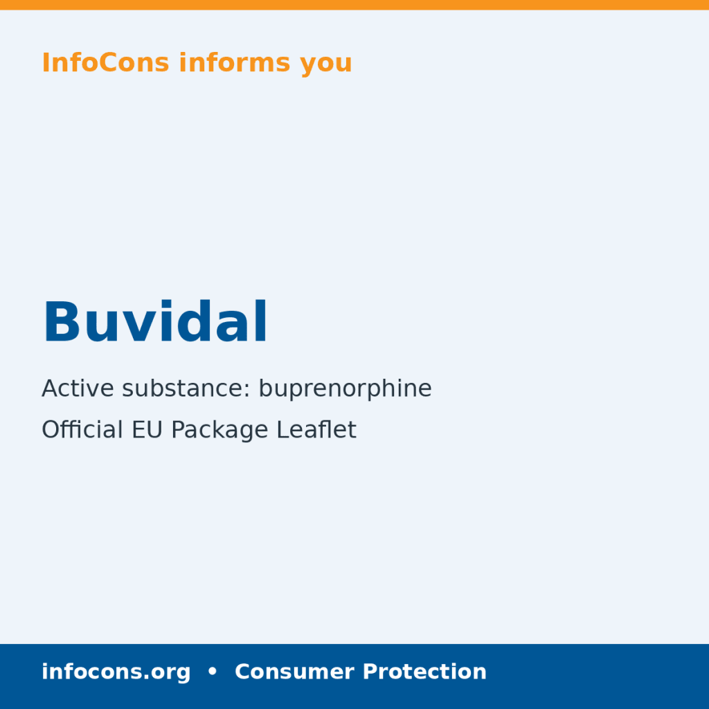 Buvidal - Package Leaflet - InfoCons