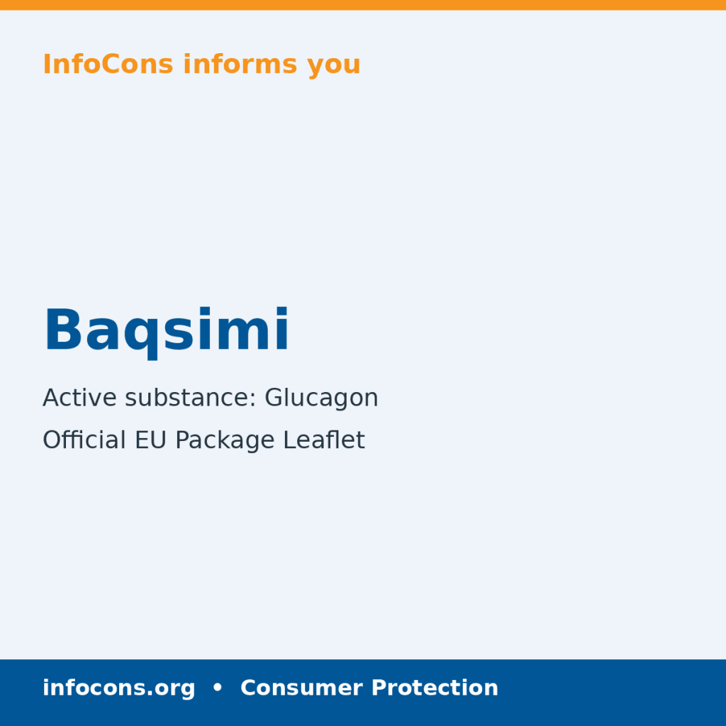 Baqsimi - Package Leaflet - InfoCons
