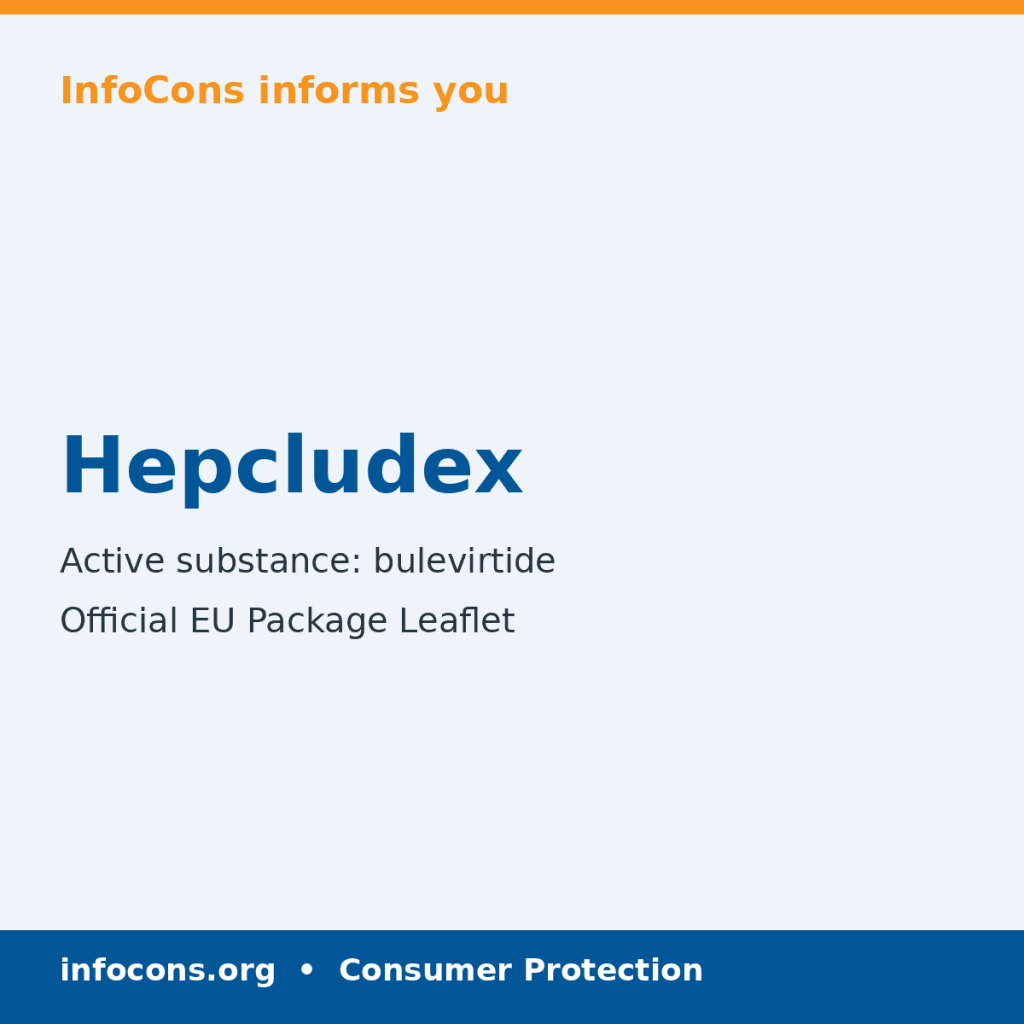 Hepcludex - Package Leaflet - InfoCons