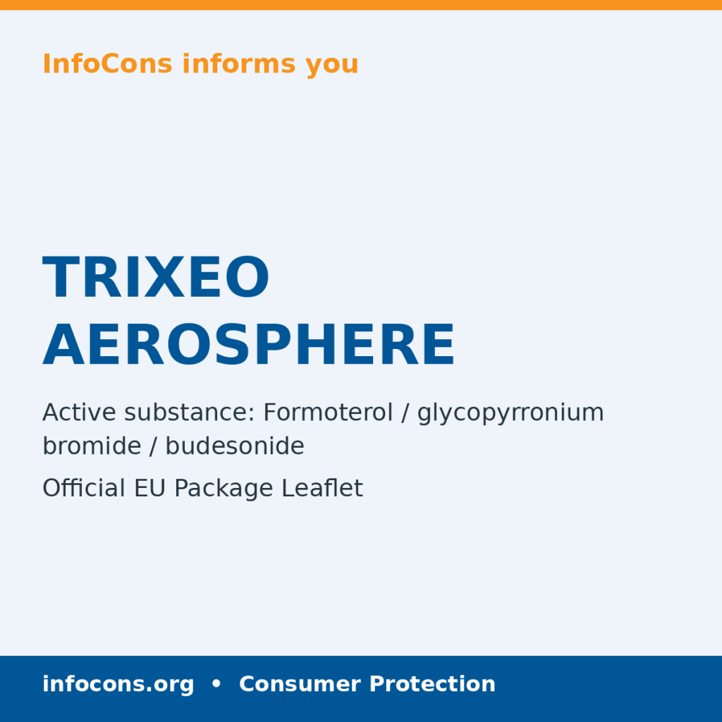 TRIXEO AEROSPHERE - Package Leaflet - InfoCons